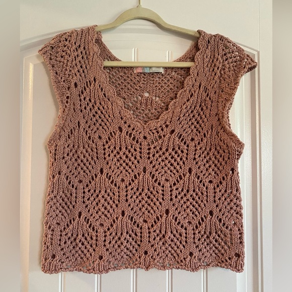 Free People Beach Alicia Fauxchet Top - Picture 6 of 10